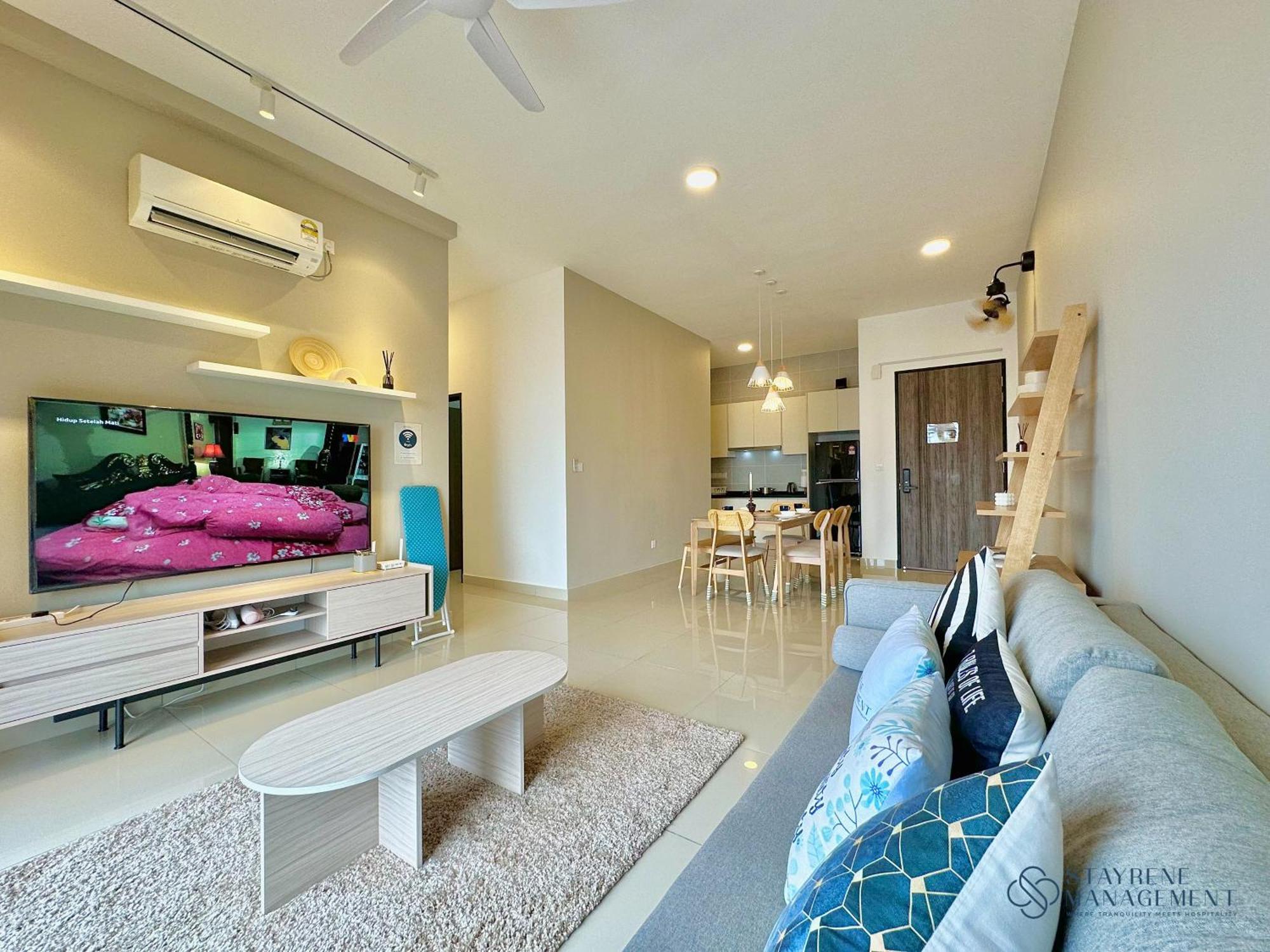 Twin Tower Residence Johor Bahru By Stayrene Номер фото